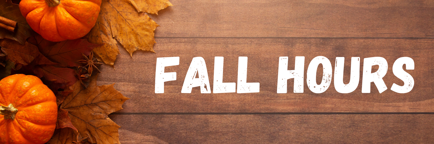Fall Library Hours